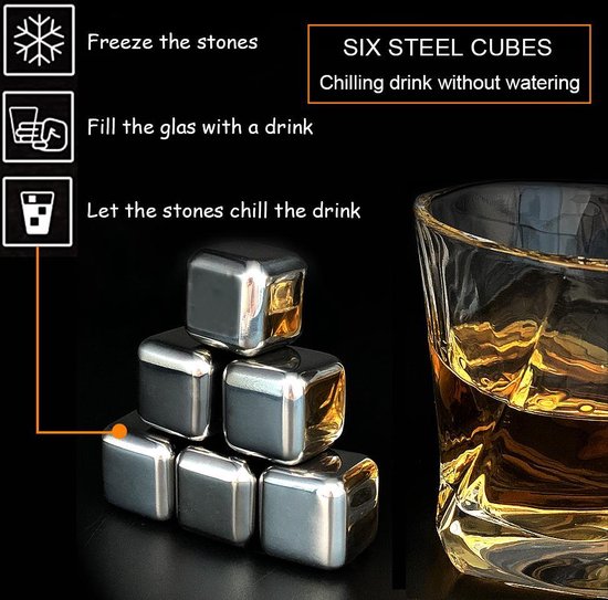 Whiskey Stone Bullets Gift Set - roestvrij stalen kogelvormige Whiskey Stones in een houten leger krat | Herbruikbare Bullet Ice Cube voor Whiskey | Whiskey Gift Set voor mannen, papa, man, vriend Whiskey Stone Bullets Gift Set - roestvrij stalen kogelvormige Whiskey Stones in een houten leger krat | Herbruikbare Bullet Ice Cube voor Whiskey | Whiskey Gift Set voor mannen, papa, man, vriend