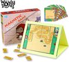 Afbeelding van het spelletje Roodkapje Sprookjes Bordspel Magnetisch Educatief Puzzel Roodkapje is Verdwaald met 30 Kaarten  - Roodkapje Sprookje Creatief Puzzelen Meisjes  - WoodyDoody