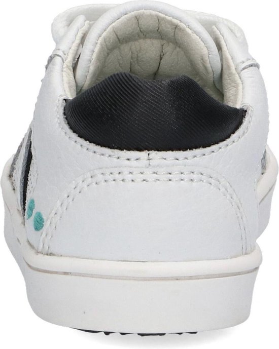 BunniesJR Pjotr Pit Jongens Veterschoenen - Wit - Leer - Veters | bol.com