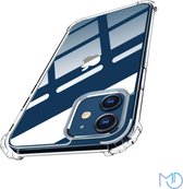 iPhone 12 PRO Max Hoesje Antishock Transparant Bumper met VERSTEVIGDE hoeken