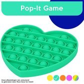 Must-Have for Kids® | Pop It "Groen" Hartje - Fidget Toys - Pop It Game