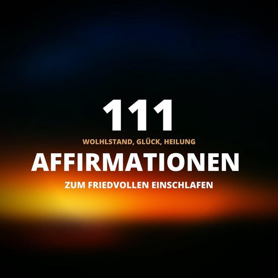 111 Affirmationen zum friedvollen Einschlafen - cover
