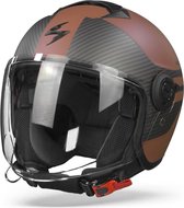 Scorpion Exo-City Moda Bruin Matt Zwart Jethelm M