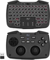 Mini Wireless Game Controller Mouse Keyboard Combo RT707, 2.4GHz
