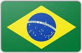 Vlag Brazilië - 100x150cm - Polyester
