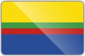Vlag gemeente Appingedam - 100 x 150 cm - Polyester