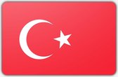 Vlag Turkije - 70 x 100 cm - Polyester