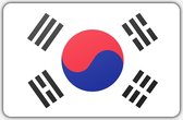 Vlag Zuid-Korea - 150 x 225 cm - Polyester