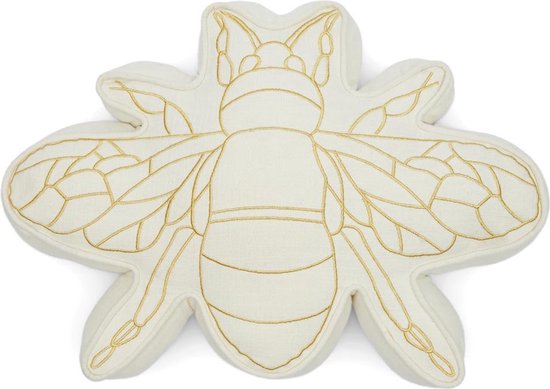 Happy Bee Box Pillow
