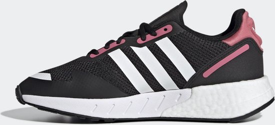 Adidas ZX 1K Boost W - Maat 38 - Dames Sneakers - Core Black/Ftwr  White/Hazy Rose | bol.com