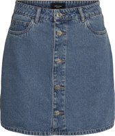 VERO MODA VMHARPER HR M SKATER DNM SKIRT NOOS  Dames Rok - Maat XL