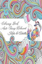 coloring books anti stress relaxed