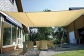 Sun sail 5 x 5 m beige.