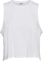 NOISY MAY NMHAILEY S/L CROP TANK TOP BG NOOS  Dames Top - Maat XS