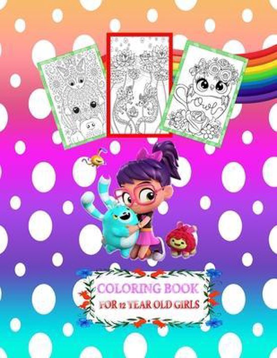 coloring book for 12 year old girls, Geg Coloring | 9798714560828 ...