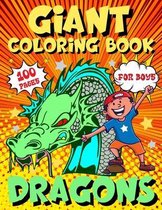 Dragons Giant Coloring Book For Boys