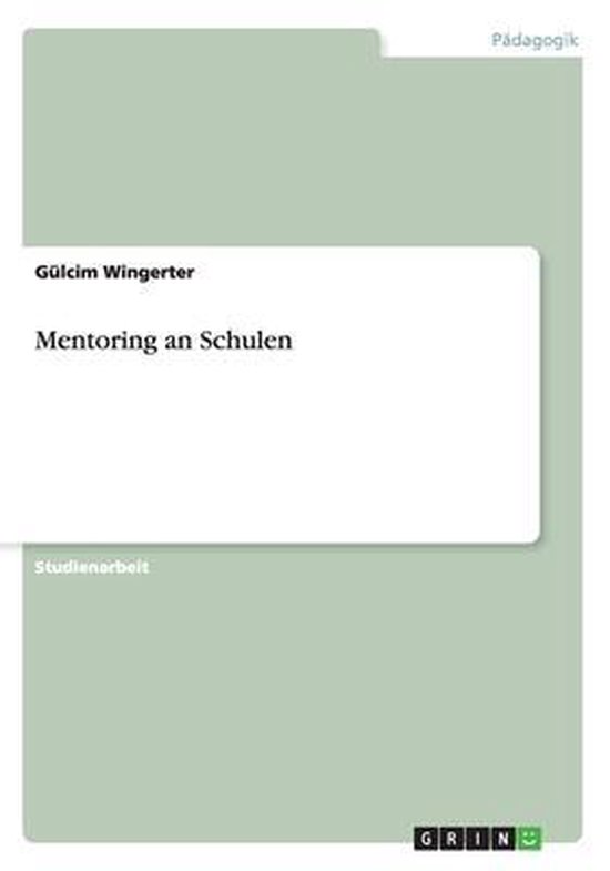 Mentoring an Schulen - cover