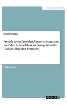 Fremde unter Fremden. Untersuchung zum Fremden in Anschluss an Georg Simmels "Exkurs über den Fremden"