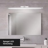 Vtw Living - Spiegellamp - Spiegelverlichting - LED - Chroom - 55 cm