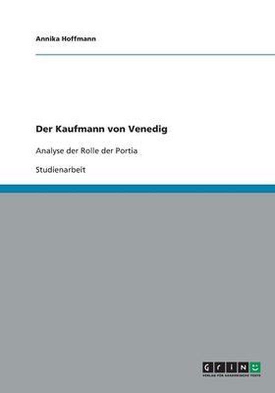 Der Kaufmann von Venedig - cover