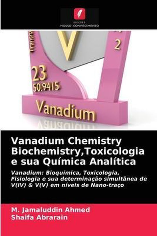 Vanadium Chemistry Biochemistry, Toxicologia e sua Química  ... - cover