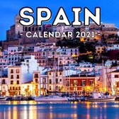 Spain 2021 Calendar: Cute Gift Idea For Spain Lovers Men And Women