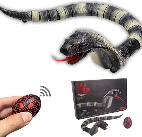 Cobra verrassingsgrap rc dier, duizendpoot insect kakkerlak  afstandsbediening slang... | bol.com