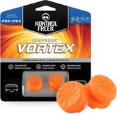 KontrolFreek FPS Freek Vortex voor Playstation 4 (PS4) & Playstation 5 (PS5) Controller | Performance Thumbsticks | 1 High-Rise Convex, 1 Mid-Rise Concave | Oranje