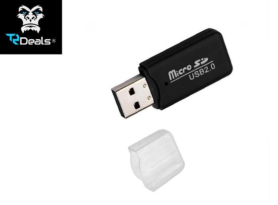 TR Deals Adaptateur USB 2.0 vers Micro SD - Lecteur de carte SD