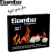 SAMBA Aanmaakblokjes Wit - 32 Stuks