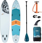MOAI 12'4 - Opblaasbare supboard - Tandem - 1 en of 2 persoons -15PSI - Allround - beginner - Gevorderd - 376cm