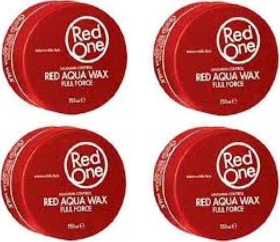 RedOne Red Aqua Haarwax - 150ml - 4 stuks