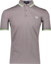 Fred Perry Polo Grijs voor Mannen - Lente/Zomer Collectie