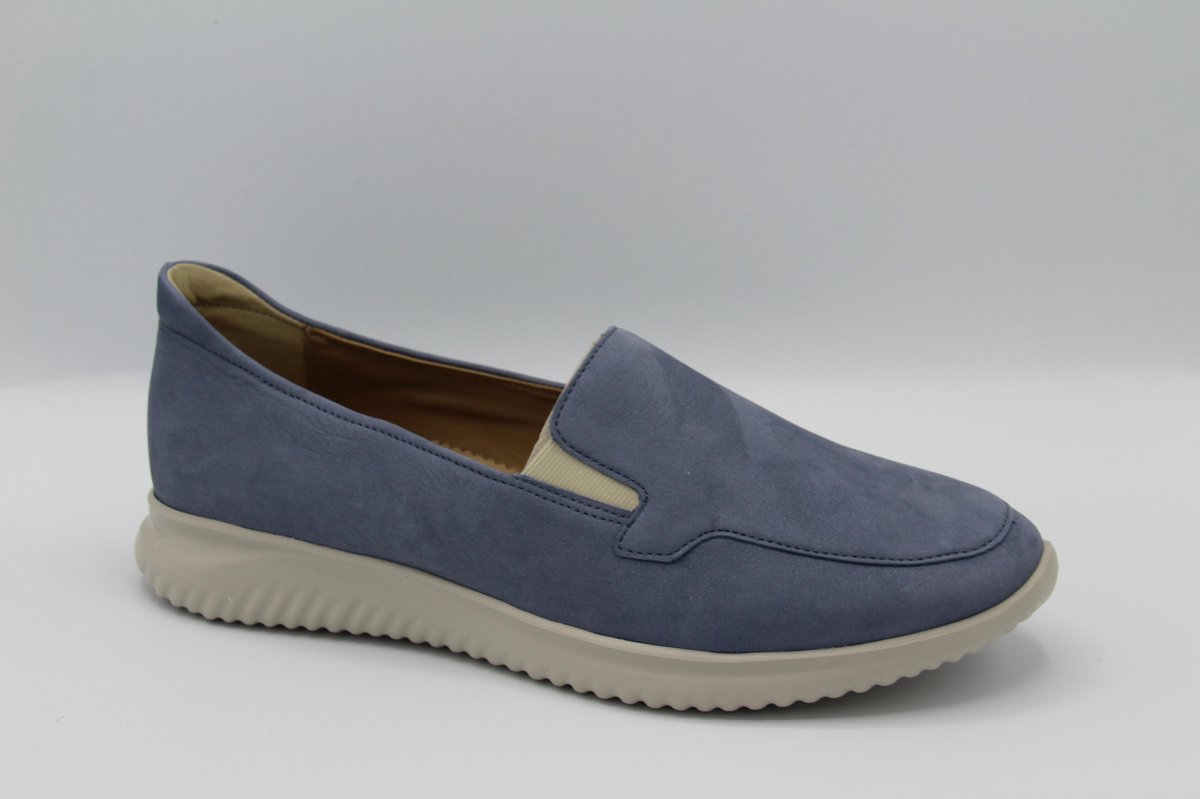 Hartjes _ 113462- moccassin- blauw- G-instappers (7)