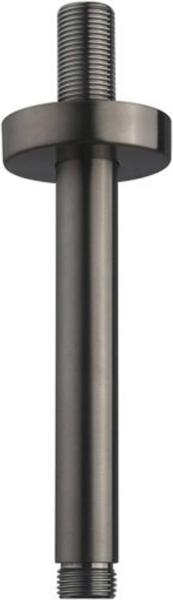 Saqu Universal douche-arm 16,2cm plafondbevestiging gunmetal - Saqu