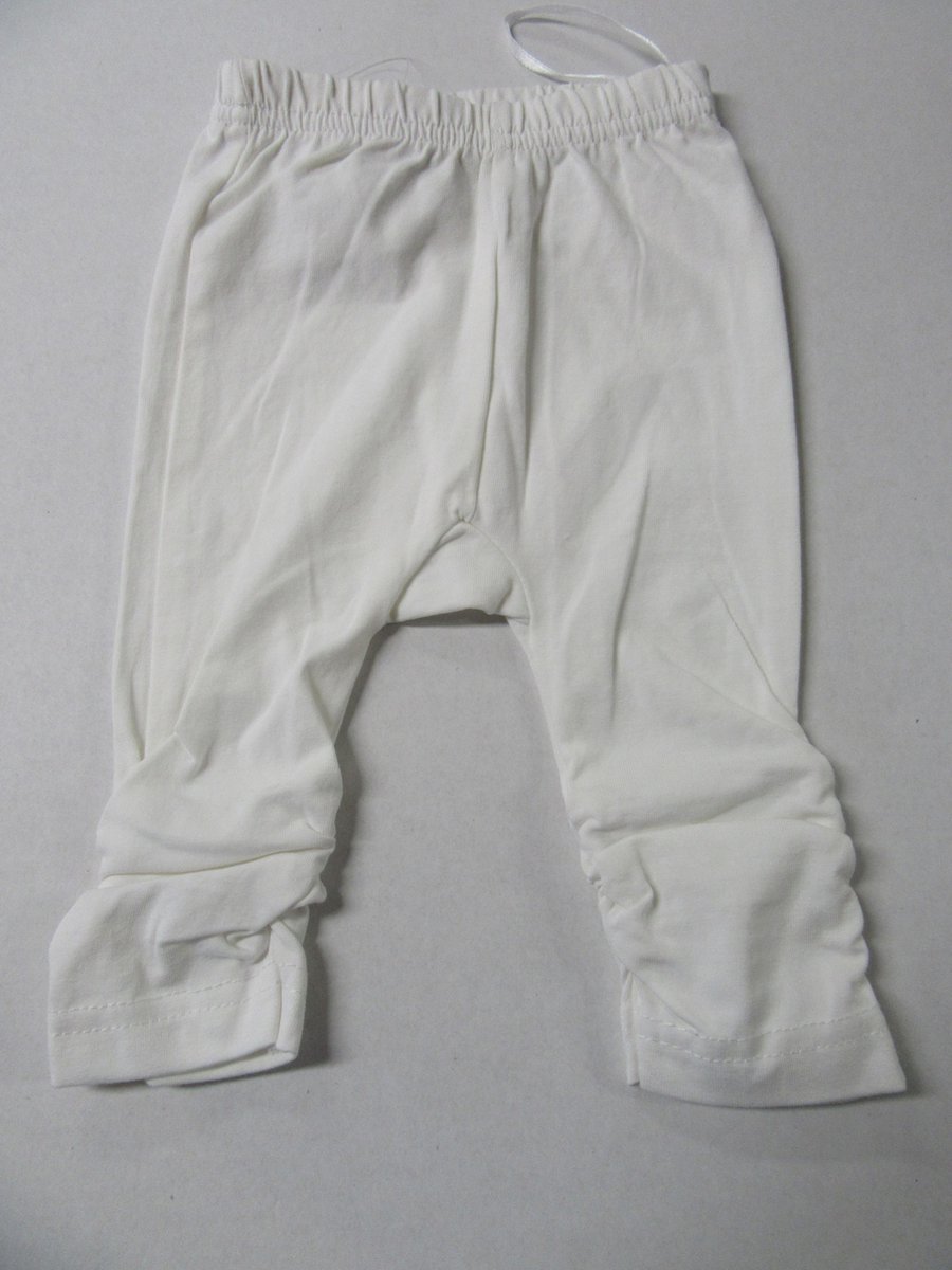 dirkje , meisje, legging , creme, lang , 74 - 9 maand