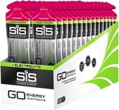 SiS Go Energy + Electrolyte - Sportgel - Doos van 30 stuks - Framboos