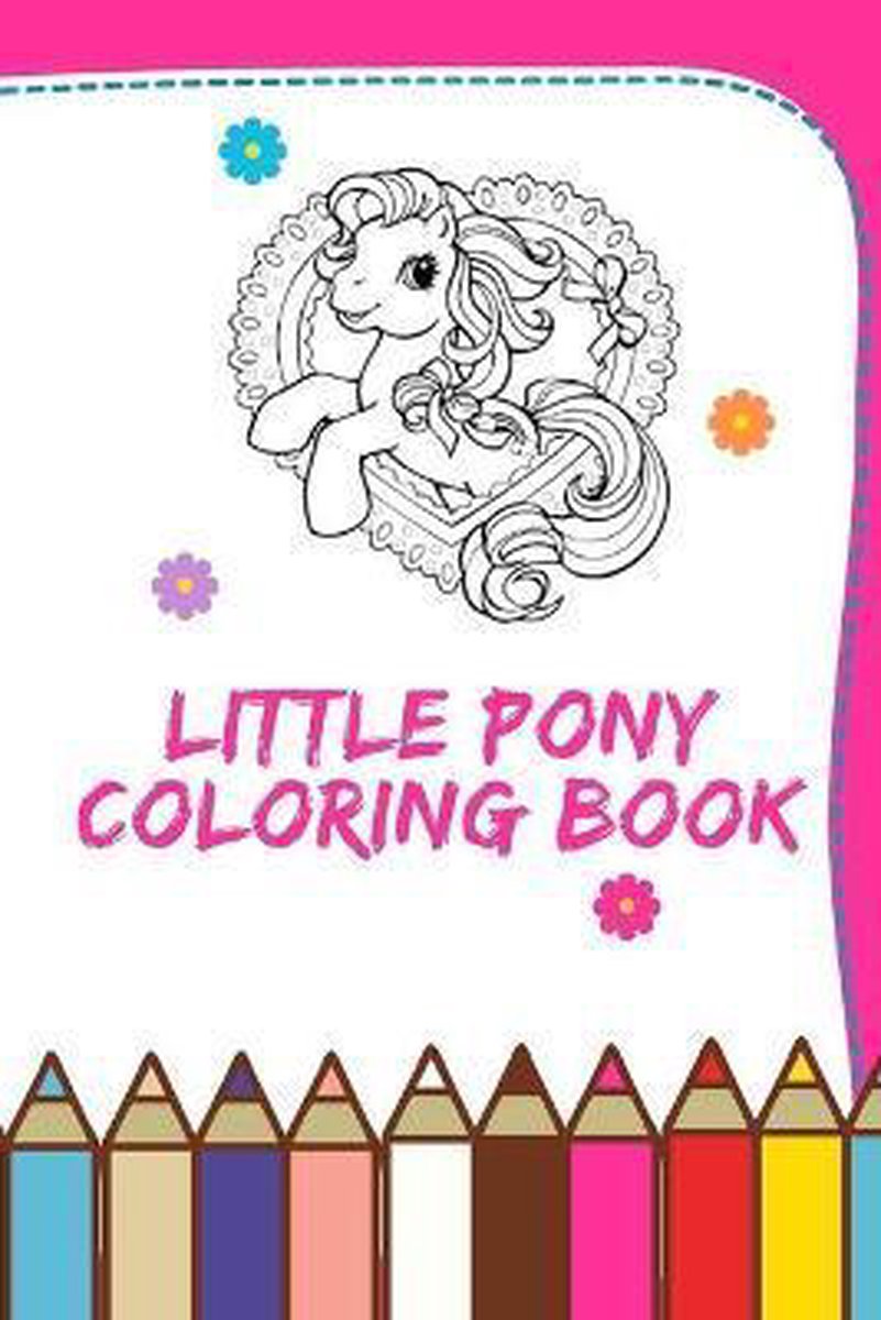 Little Pony Coloring Book van Secret Wish