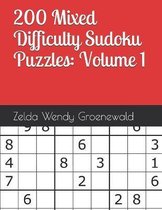 200 Mixed Difficulty Sudoku Puzzles