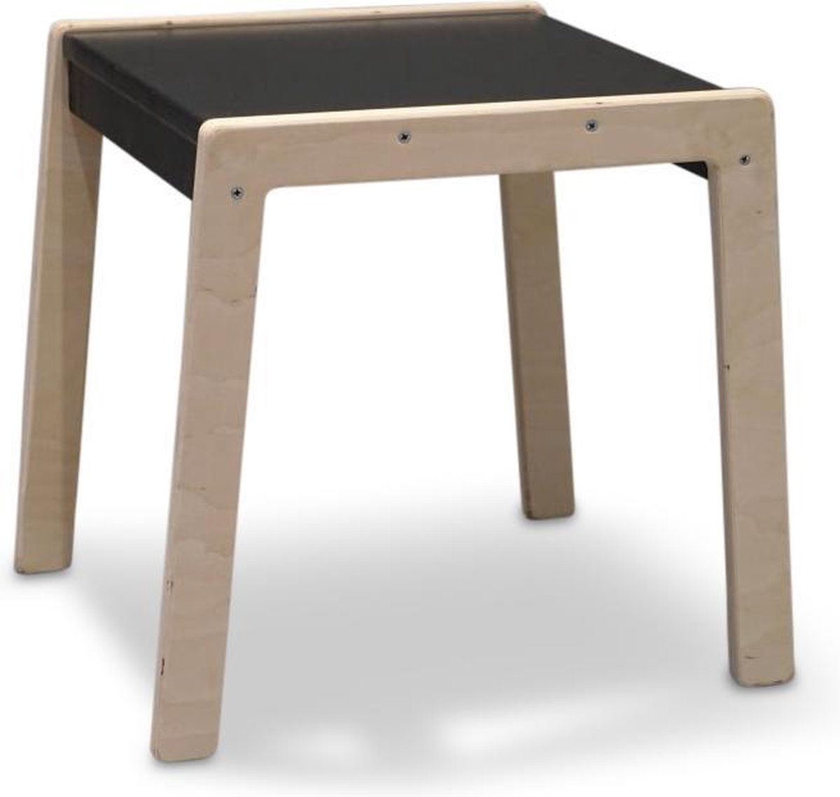 Skinnie houten kindertafeltje 1-4 jaar - zwart | toddie.nl