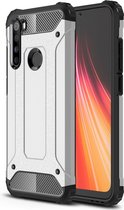 Xiaomi Redmi Note 8 Hoesje - Mobigear - Outdoor Serie - Hard Kunststof Backcover - Zilver - Hoesje Geschikt Voor Xiaomi Redmi Note 8