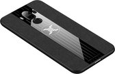 Voor Huawei Mate 9 XINLI stiksels Textue schokbestendig TPU beschermhoes (zwart)