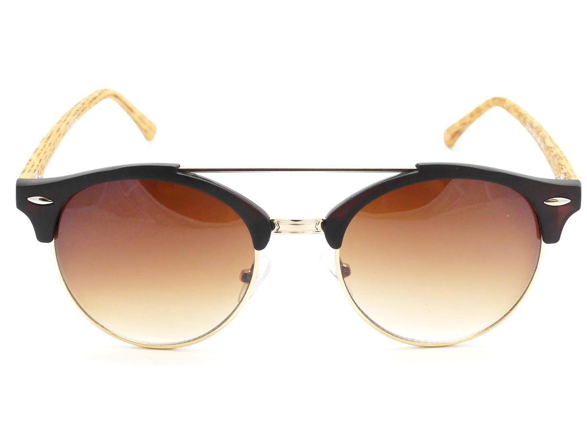 Seattle Black Brown l UV400 l Zonnebril l Dames en Heren zonnebril