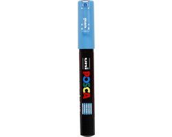 Krijtstift – Fineliner – Universele Marker – 8 Lichtblauw – Uni Posca Marker – PC-1M – 0,7mm – 1 stuk