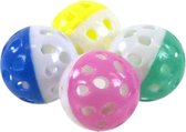 Ballen met bel zwaar model - 4 cm 4 st - 1 stuks