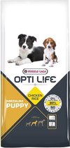 Opti life puppy medium - 12,5 kg - 1 stuks