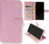 TF Cases | Samsung Galaxy A3 (2017) | Bookcase | Glitter roze | High quality