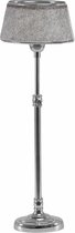By Kohler Tafellamp incl lamppenkap zilver /grijs 15x10x53cm (107765)