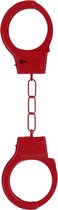 Metal Handcuffs - Red