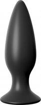 Large Rechargeable Anal Plug - Black